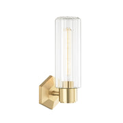 Rosie Wall Sconce in Aged Brass