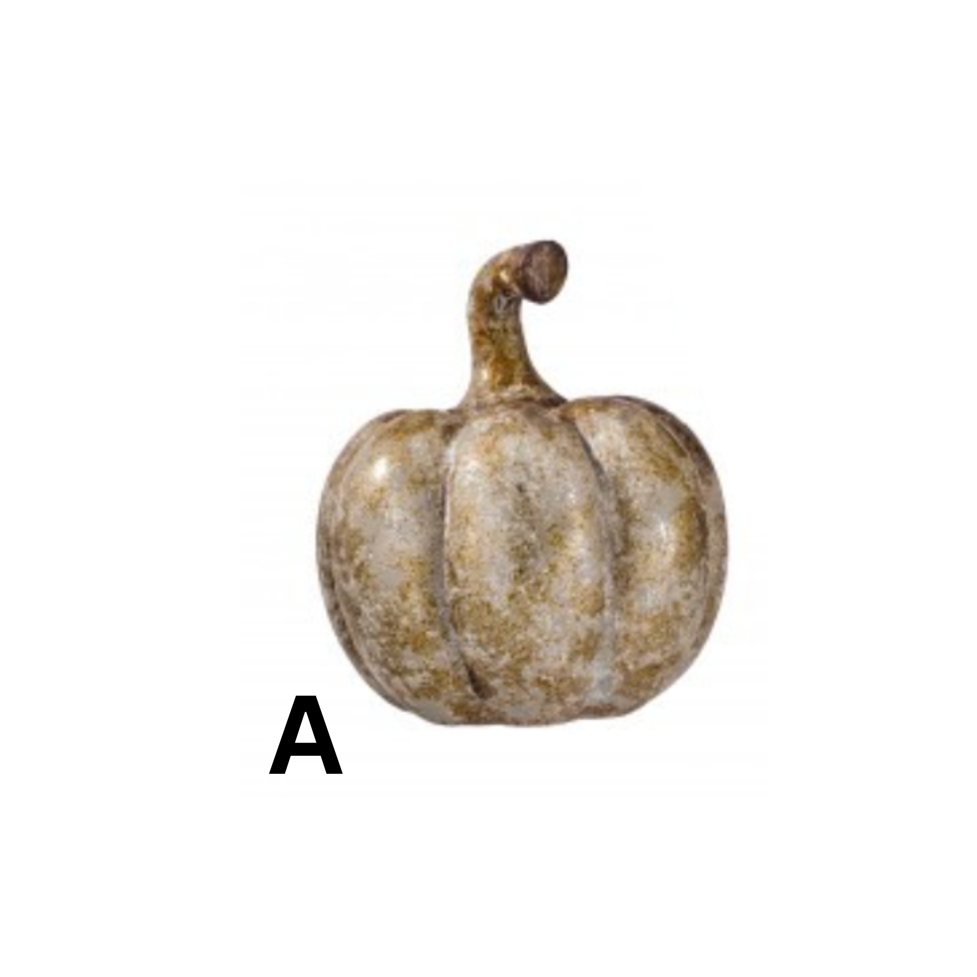 Large Aged Gold Pumpkin