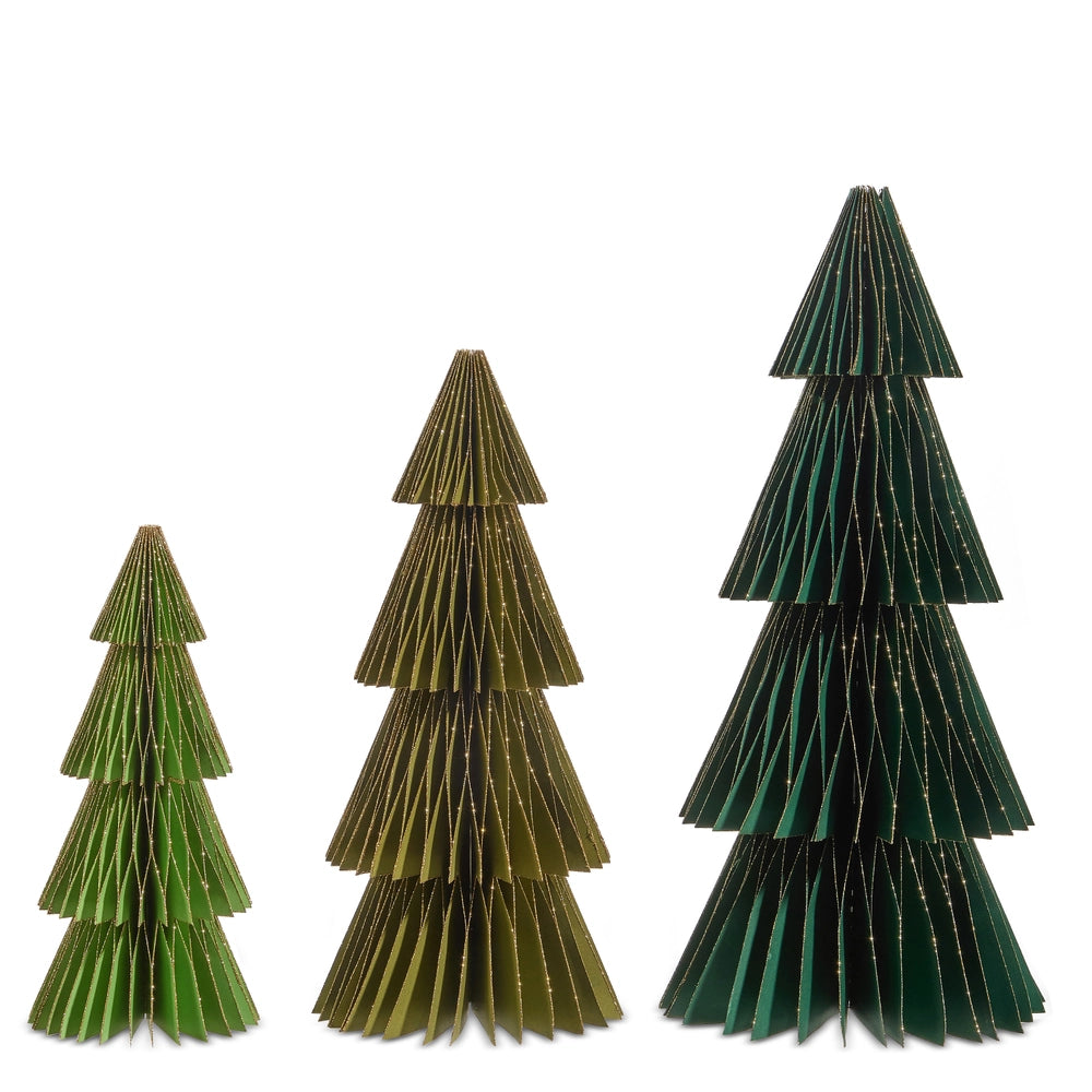 Green Paper Trees