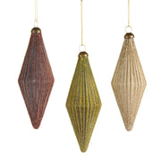 5.5" Ribbed Finial Ornament