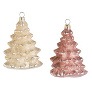 4.5" Glitter Tree Ornament