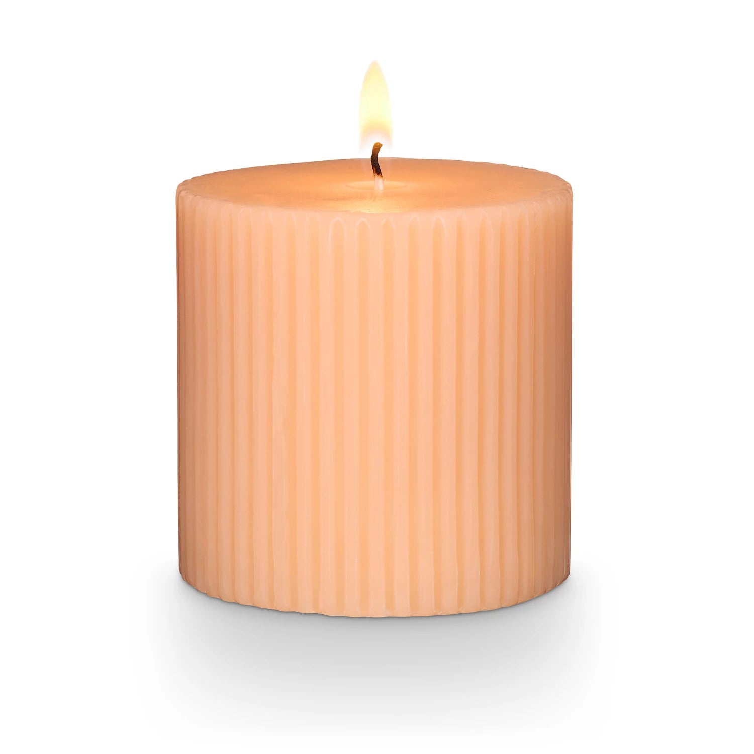 Paloma Petal Small Fragranced Pillar Candle