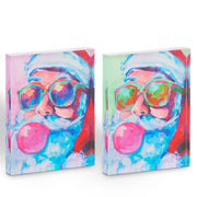 6" Color Pop Santa Ornament