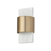 Sidney White Marble Sconce
