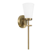 Drake Aged Brass Wall Sconce