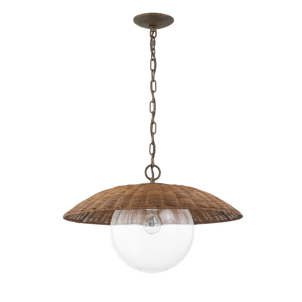Hampton Wicker Pendant