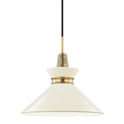 Cream One Light Pendant