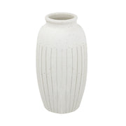Hand-Pulled  Ribbed Tall Vase