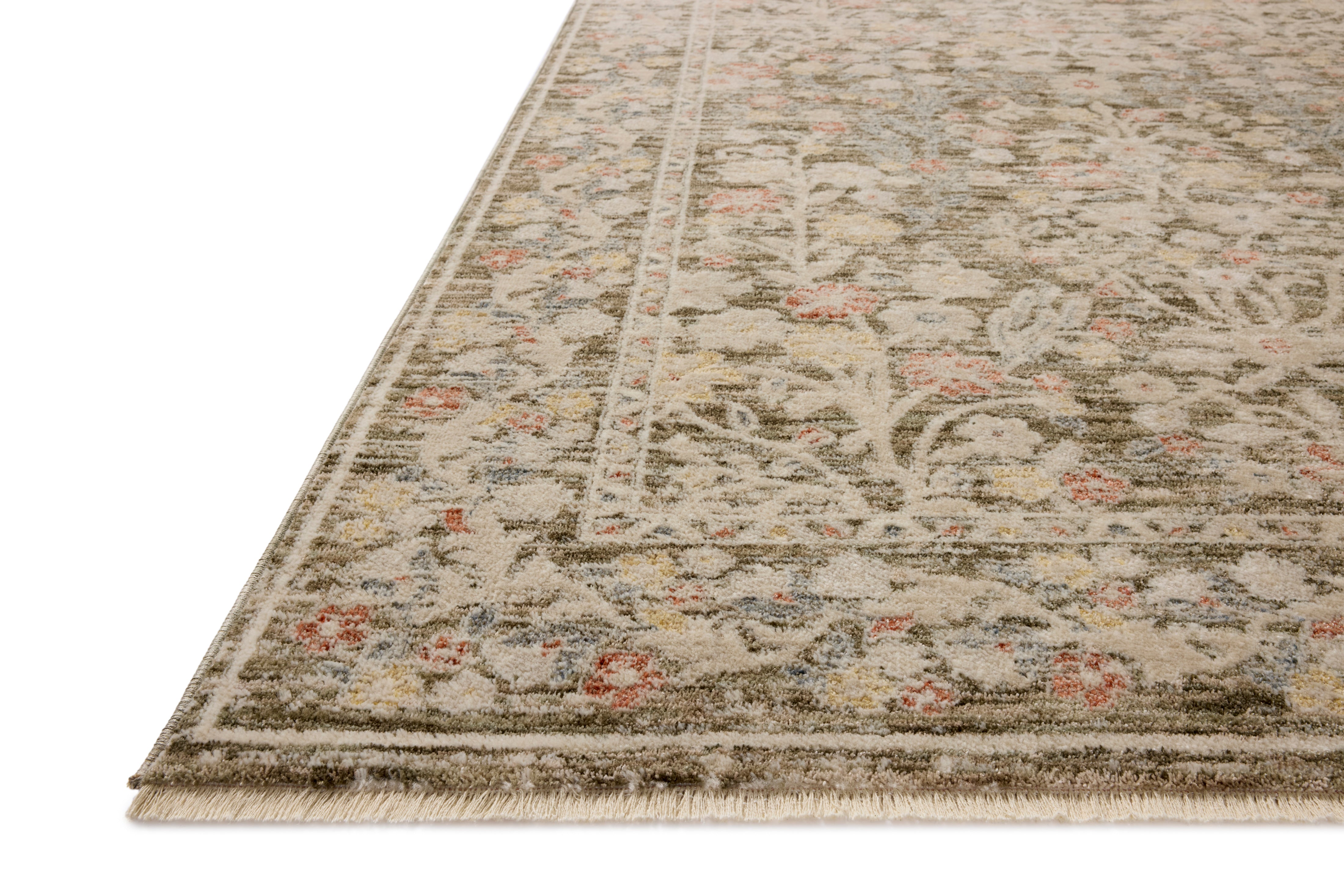 Clarisse Rug Olive/Multi