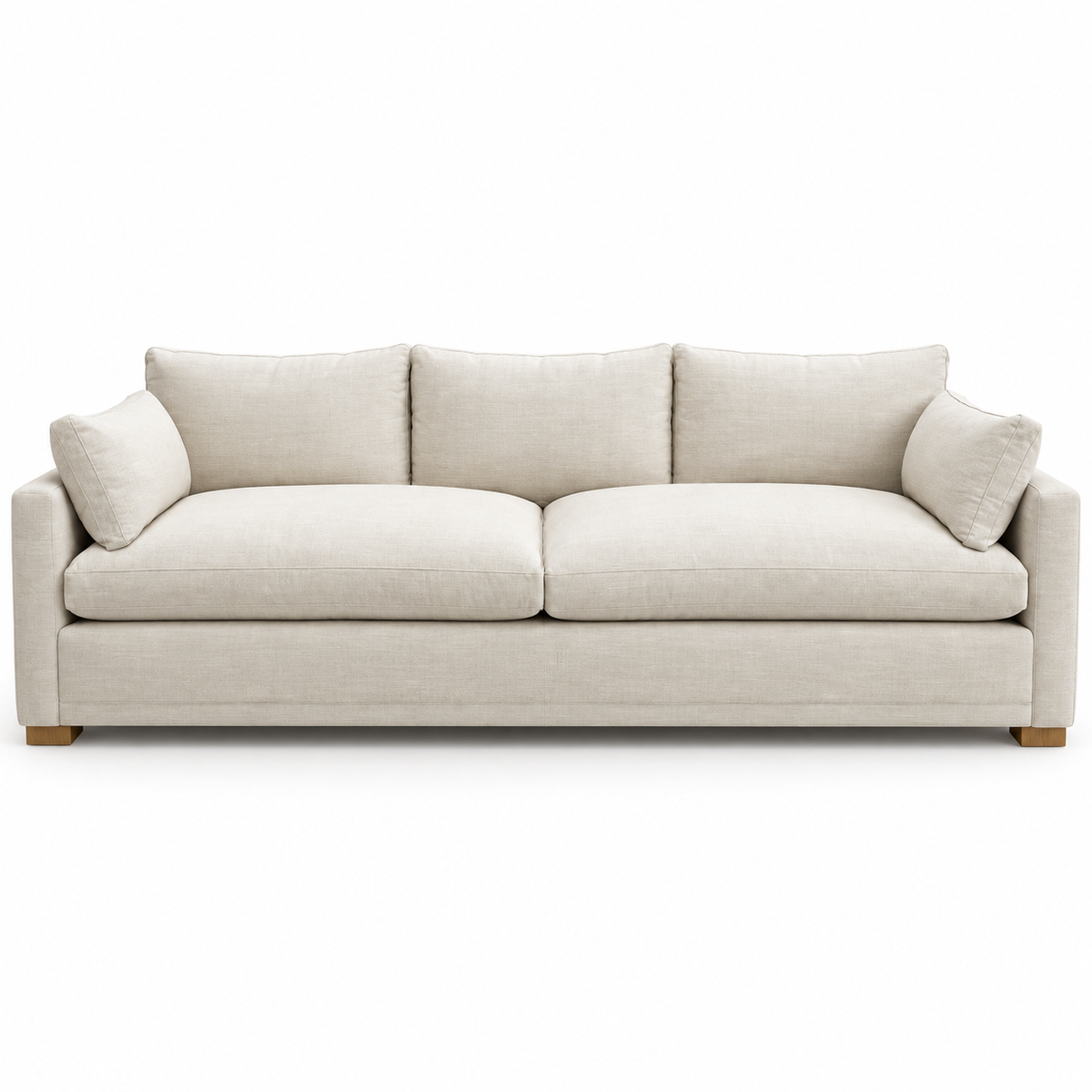 Sylvie Extra Natural Long 2 Cushion Sofa