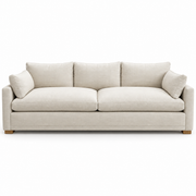 Sylvie Extra Natural Long 2 Cushion Sofa