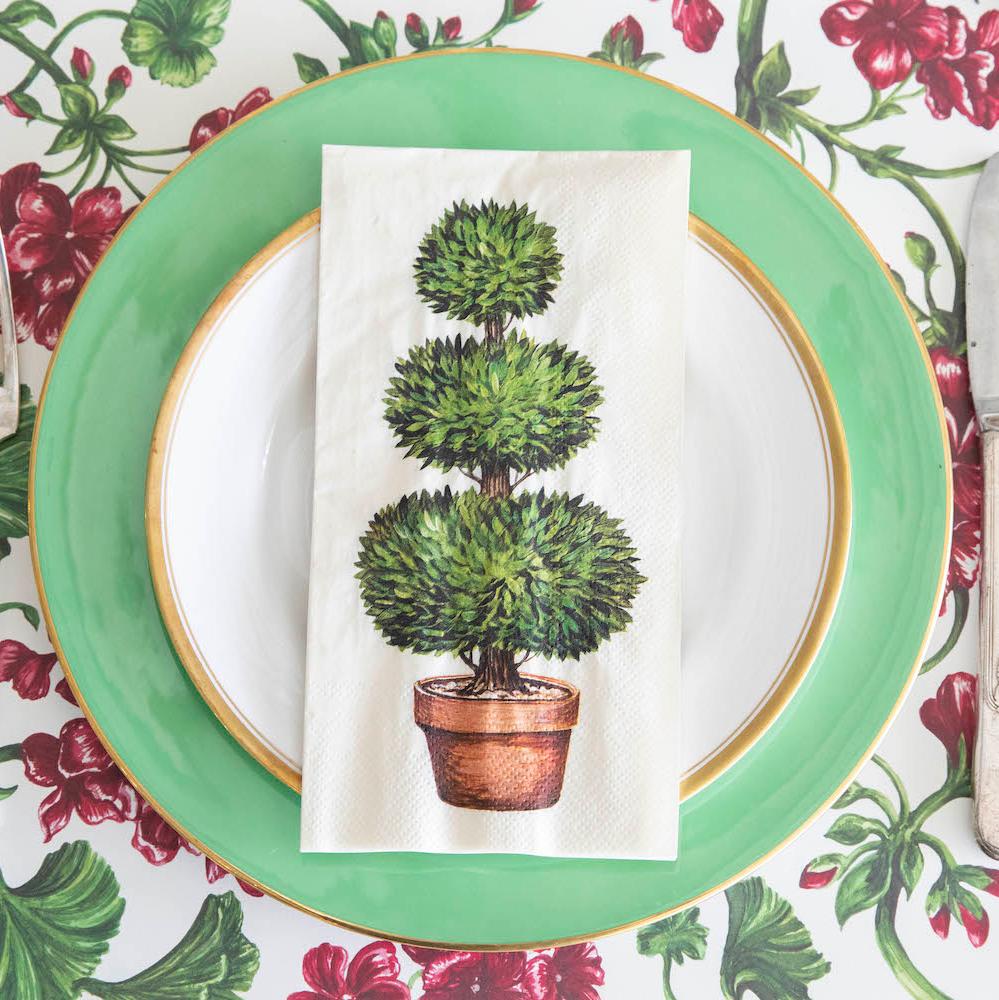 Topiary Guest Napkins