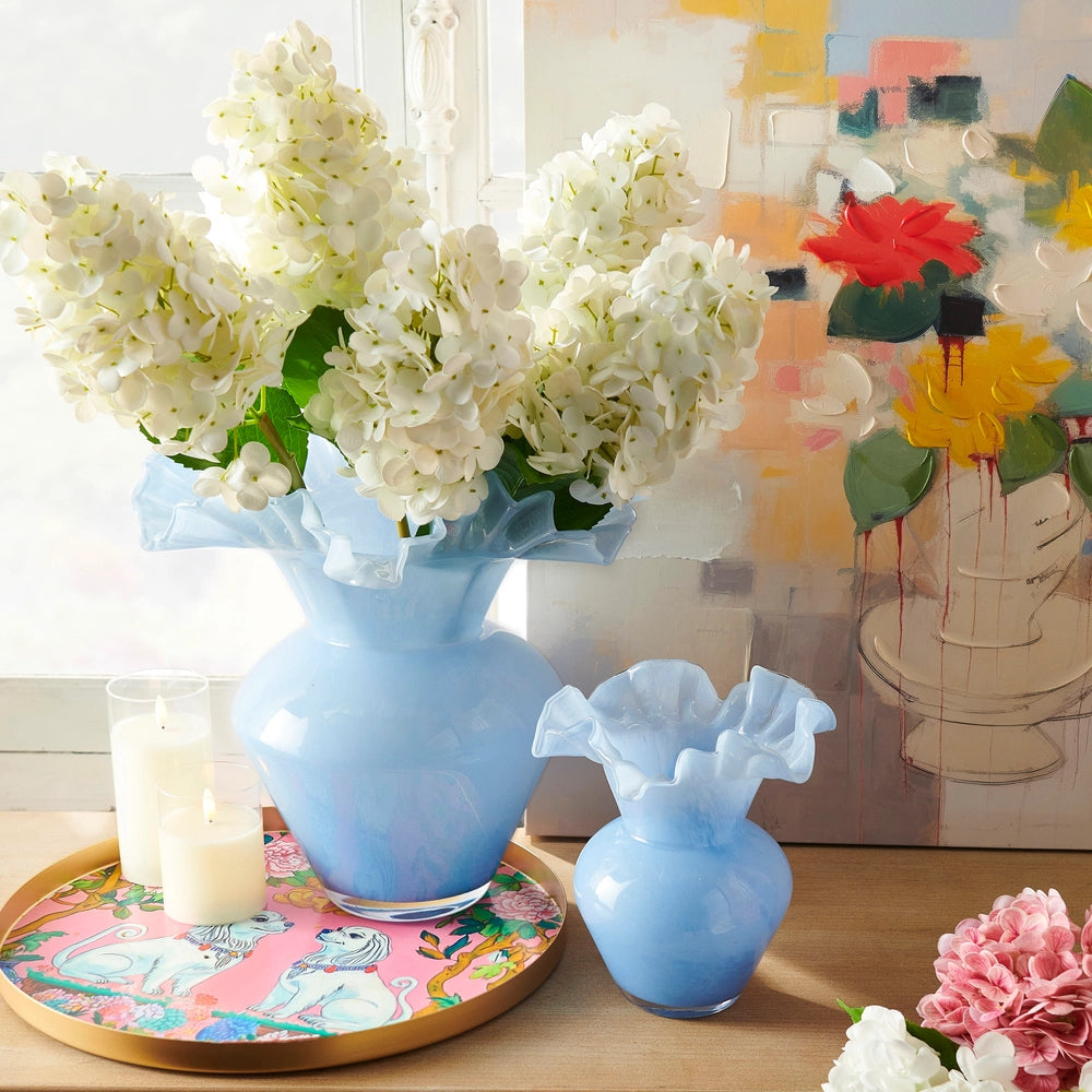 29" Real Touch White Hydrangea Stem