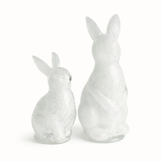 Glass Bunnies-Set of 2