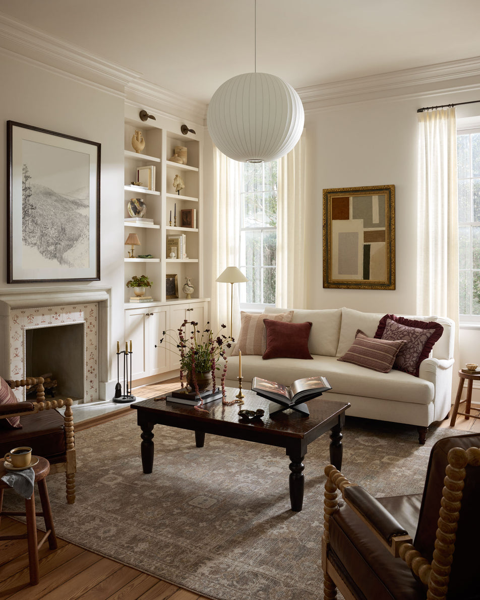 Louisa Taupe Ivory Rug