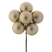 Taupe Matte Ornament Bundle Stem