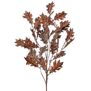 35" Gilded Leaf Spray