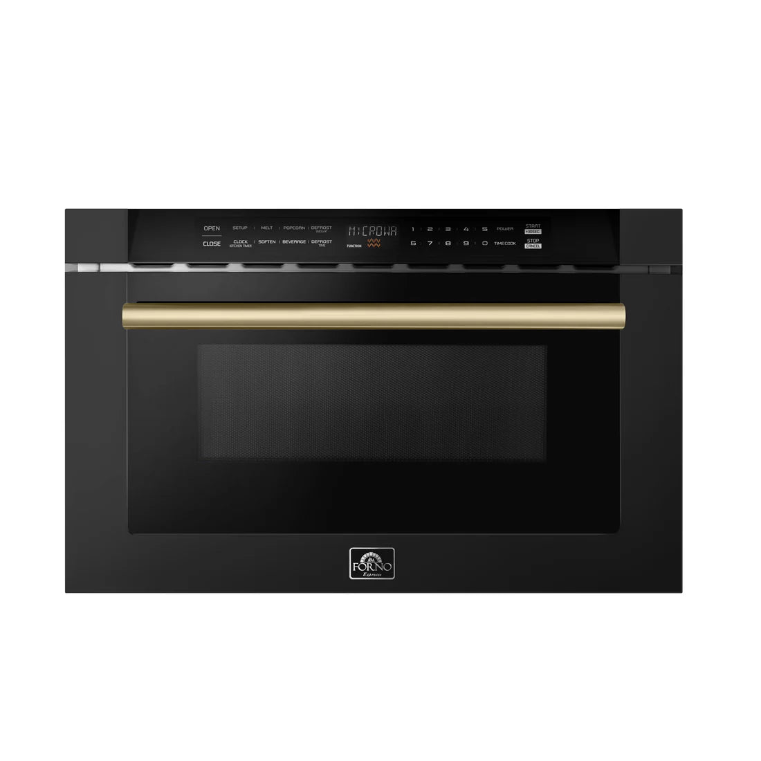 Forno Capoliveri 24" Black Microwave Drawer
