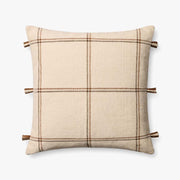 Lainey Brown Down Pillow