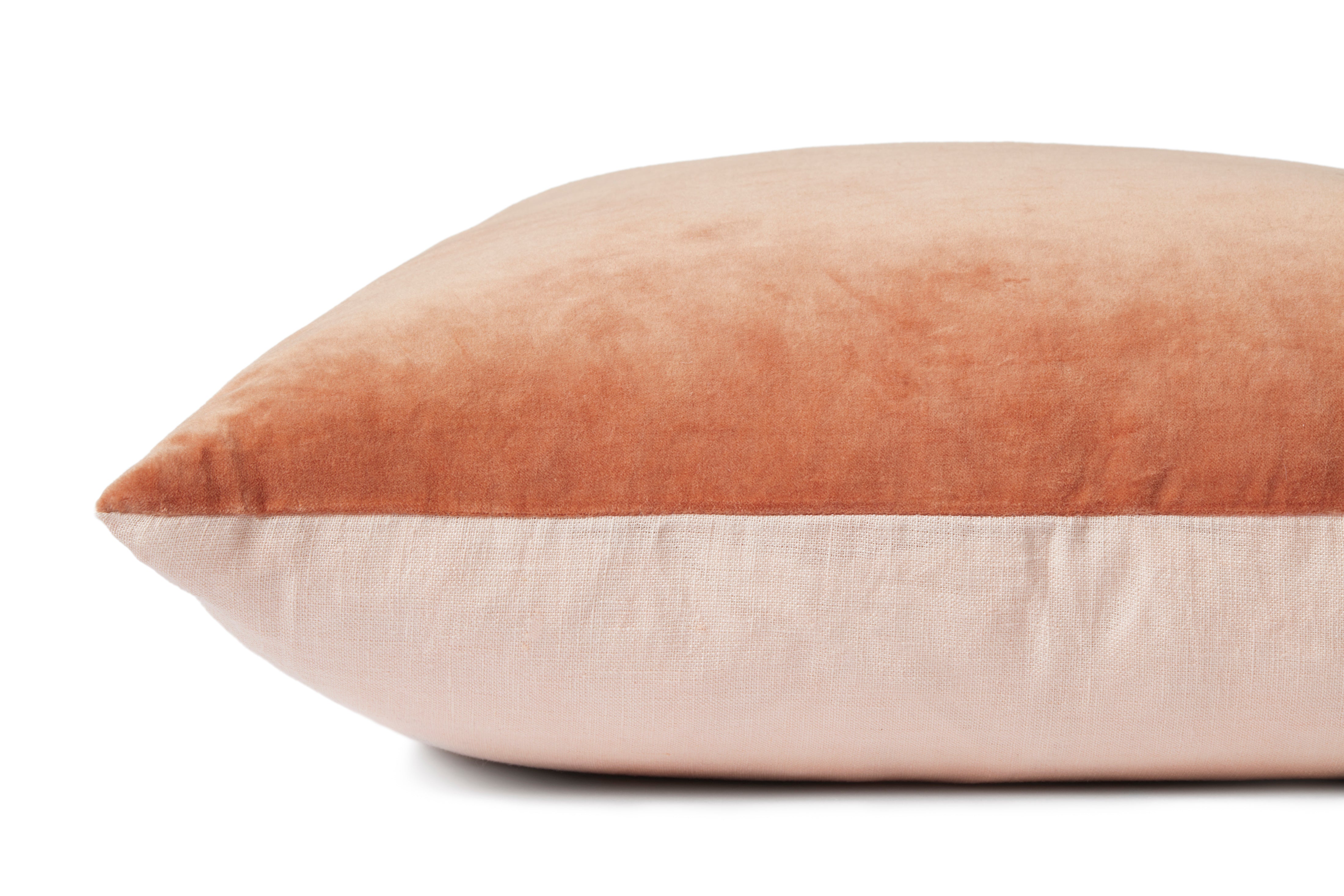 Sand & Blush Down Pillow