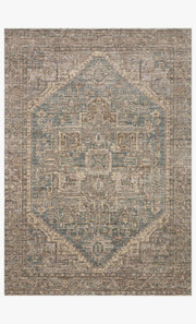 Priscilla Blue / Bark Rug