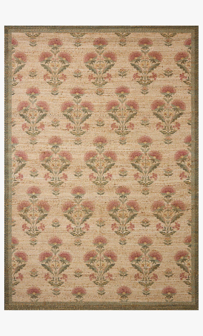 Rue Rug Sage/Blush