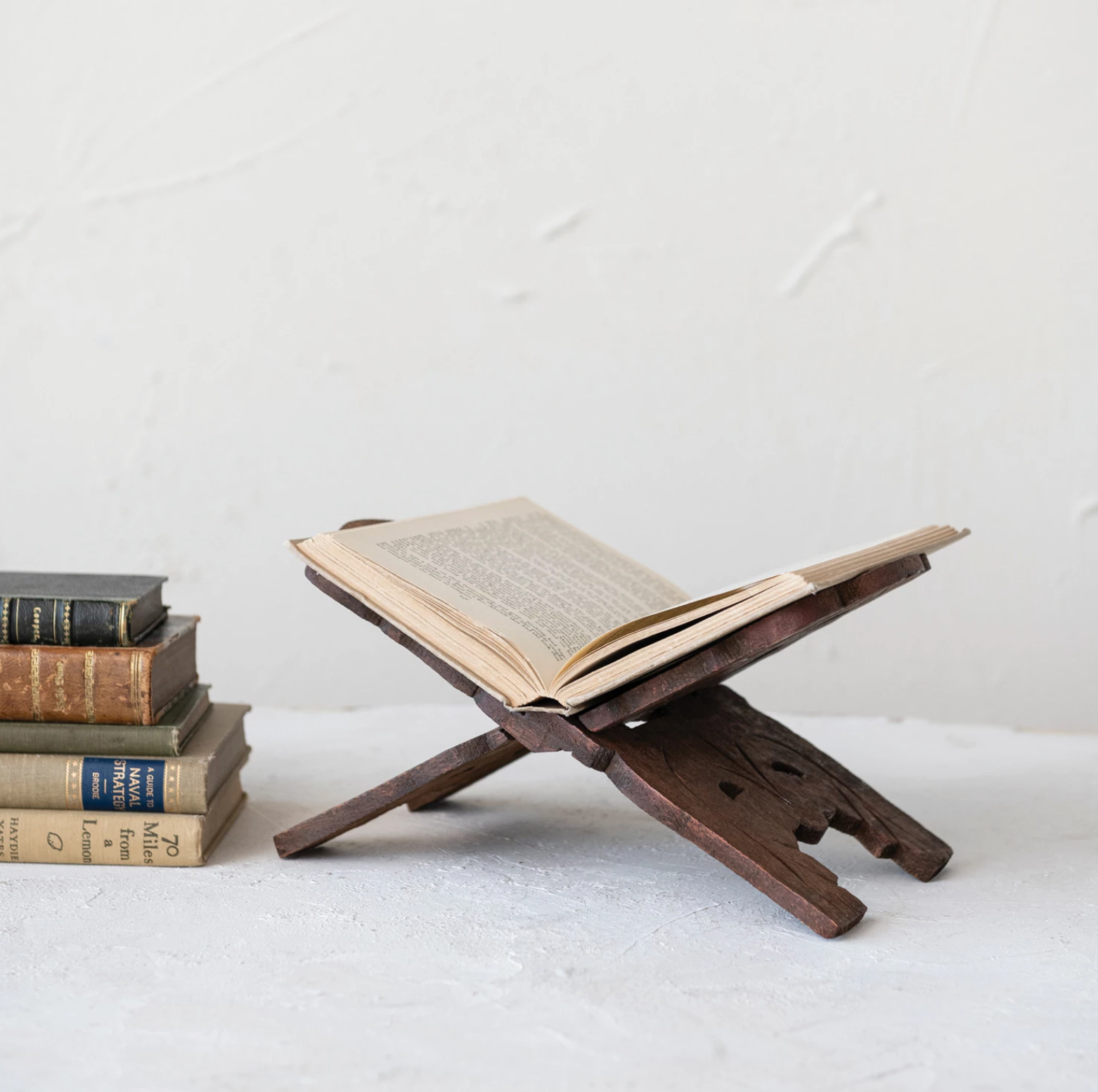 Reclaimed Wood Book Holder