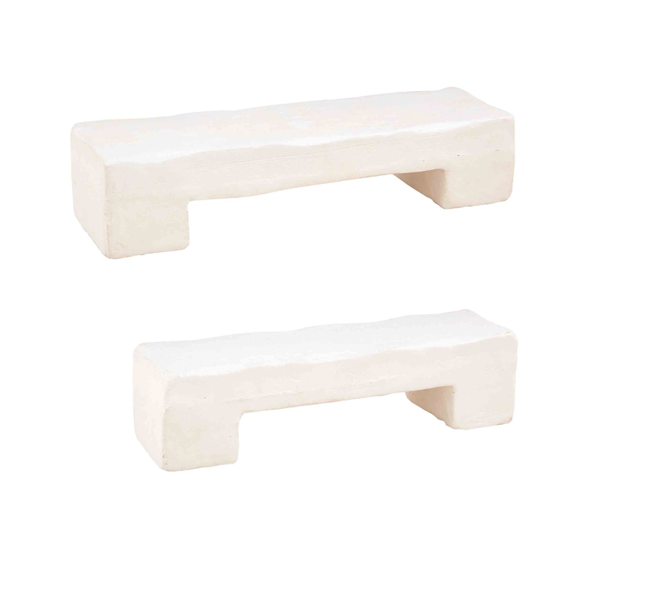 White Decor Risers