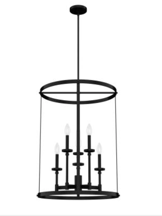 Grove 6 Light Foyer Pendant