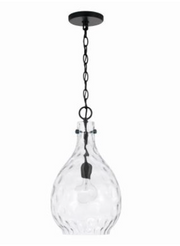 Brantley 1 Light Water Glass Pendant