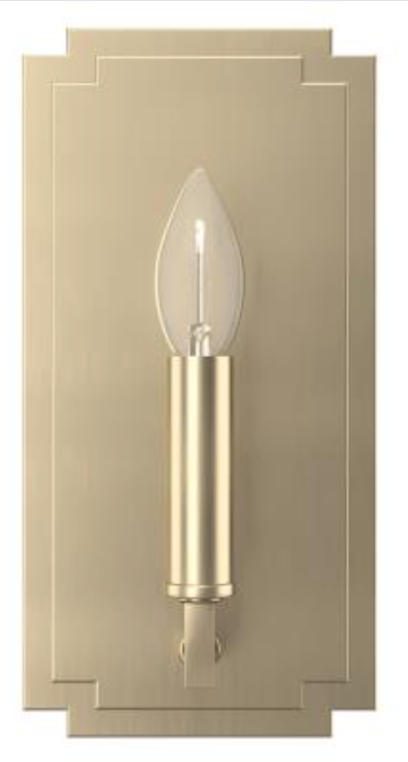 Zoe 1 Light Wall Sconce