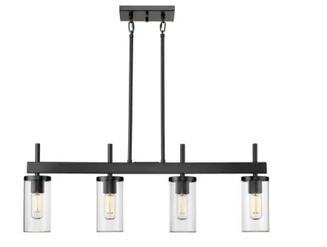 Kate 4 Light Linear Pendant