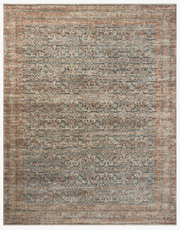 Heritage Blue/Rust Rug