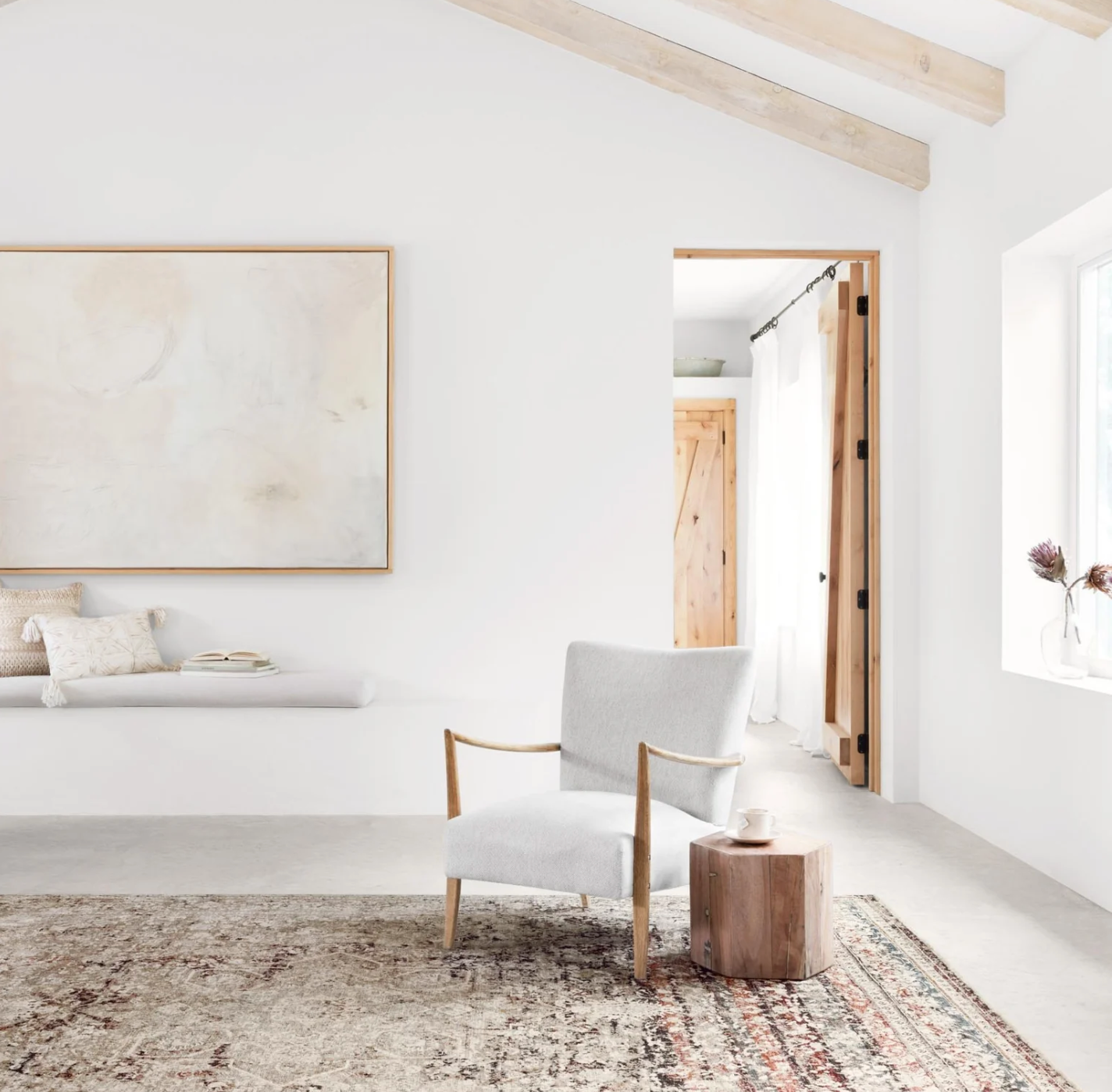 Theia Taupe/Brick Rug