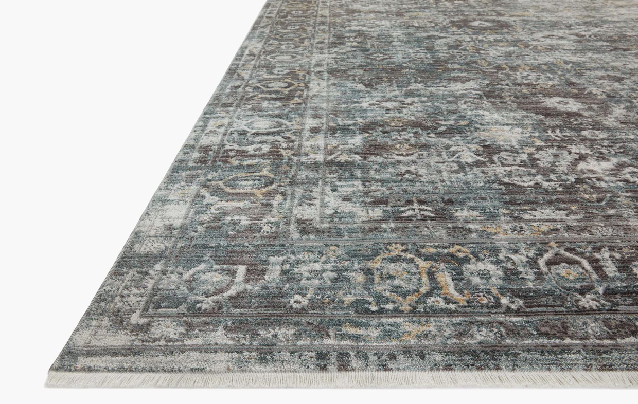 Bonney Slate/Teal Rug