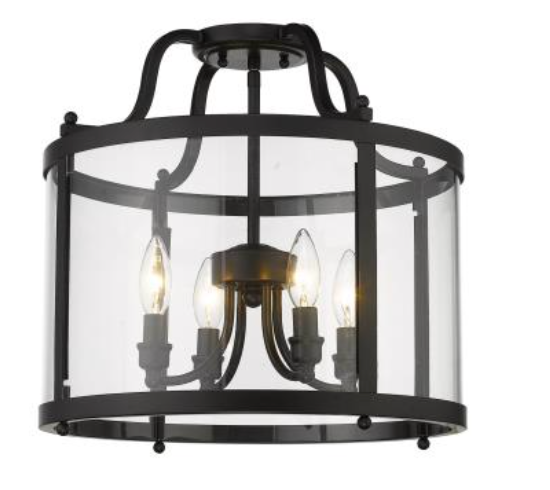 Payton 4 Light Semi Flush Mount