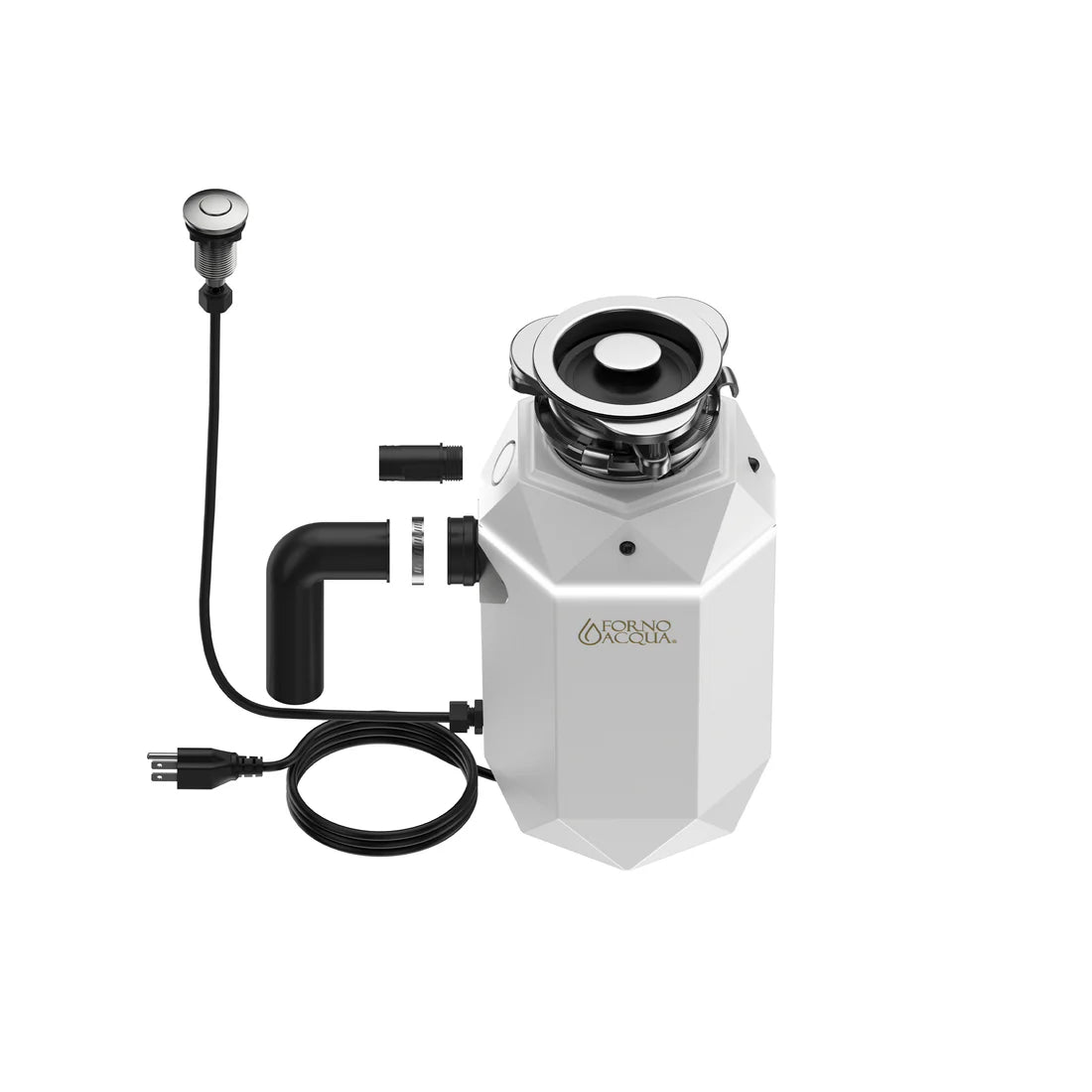 Forno Acqua Bright 3/4HP Moonstone Garbage Disposal