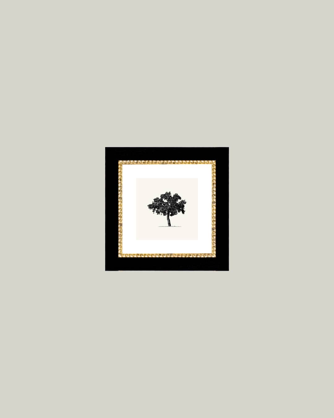 Tree Framed Antique Art