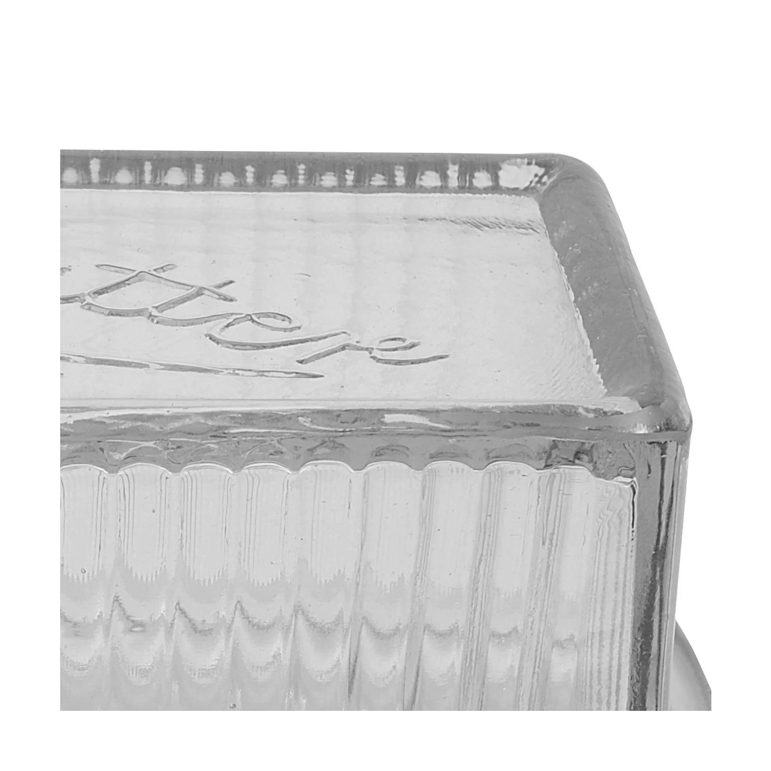 Glass Butter Dish