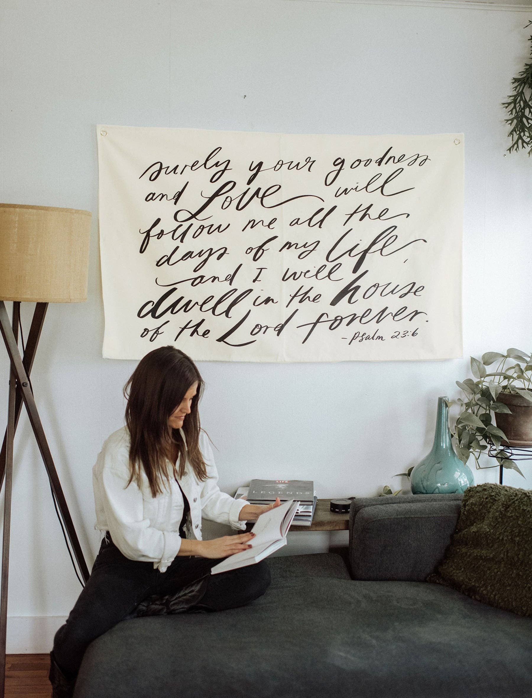 Canvas Banner: Surely your Goodness