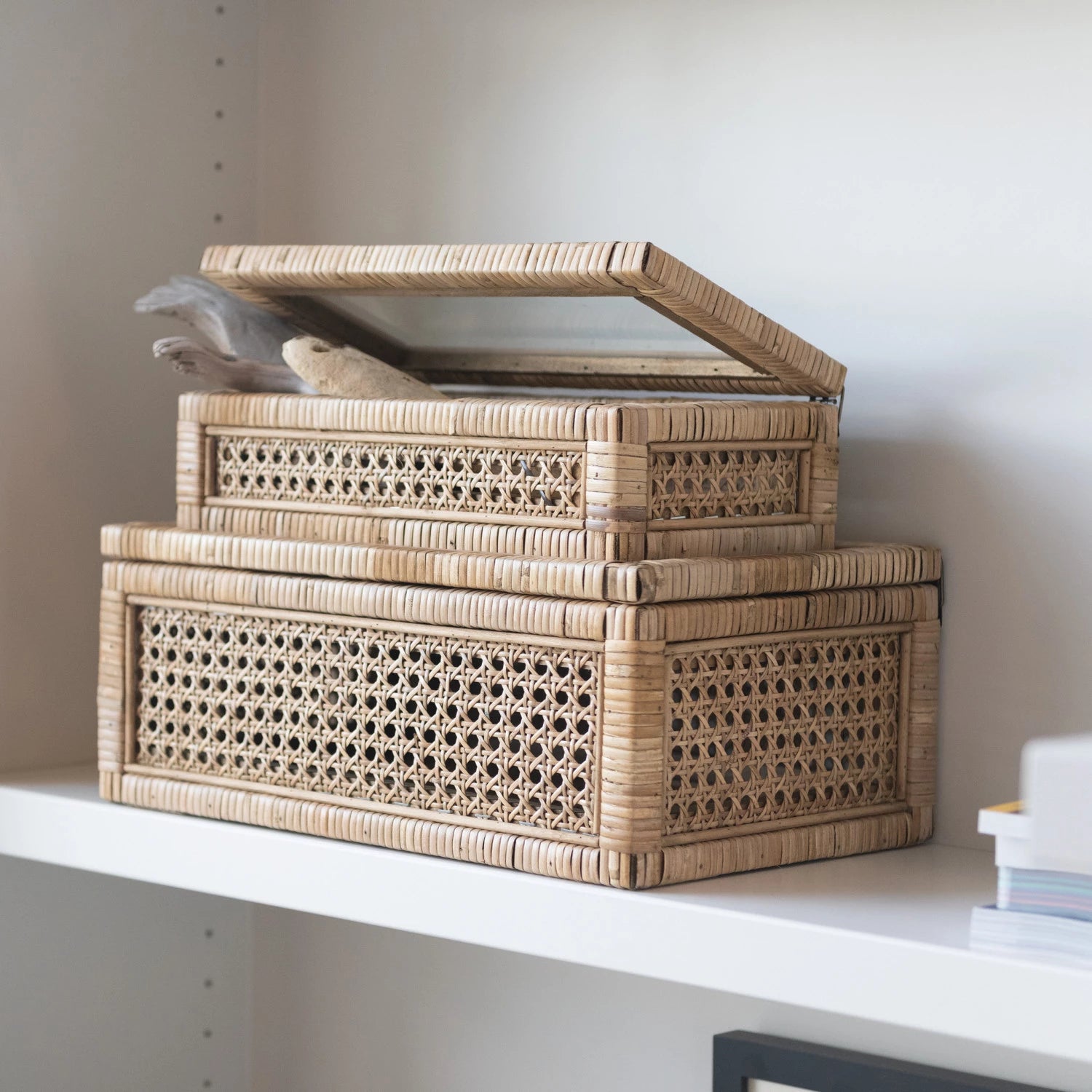 Rattan Display Box