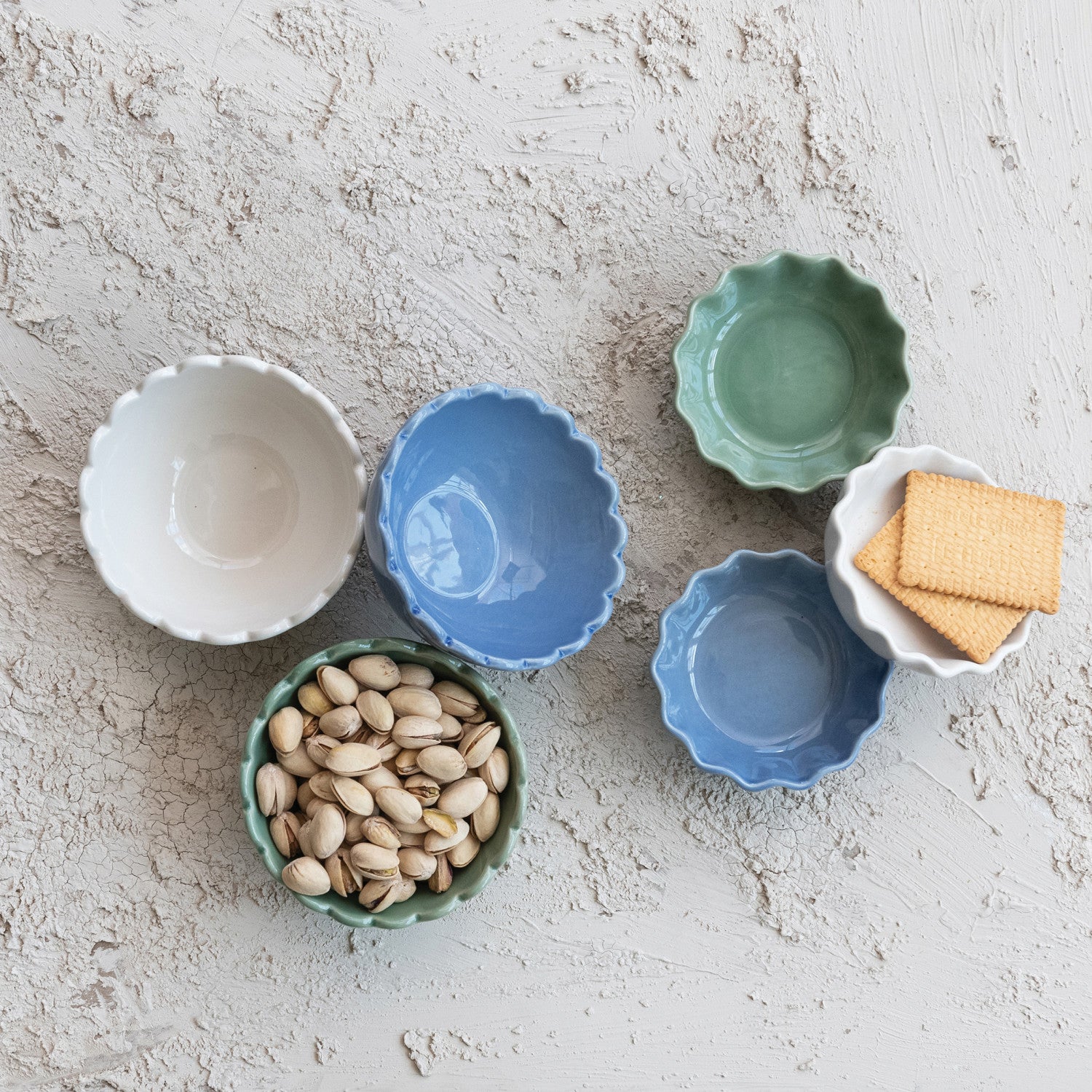 Small Scalloped Bowl