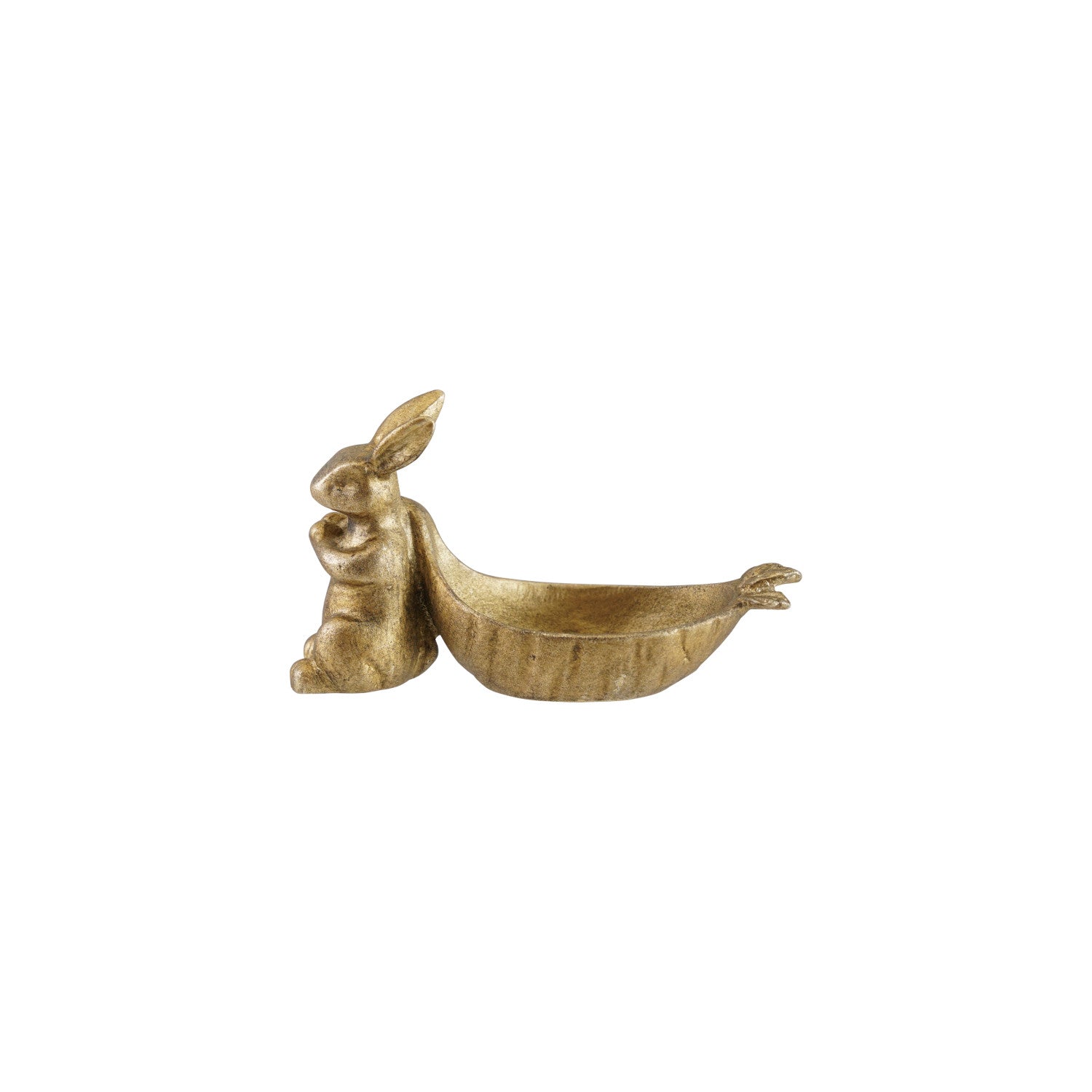 Brass Rabbit Dish