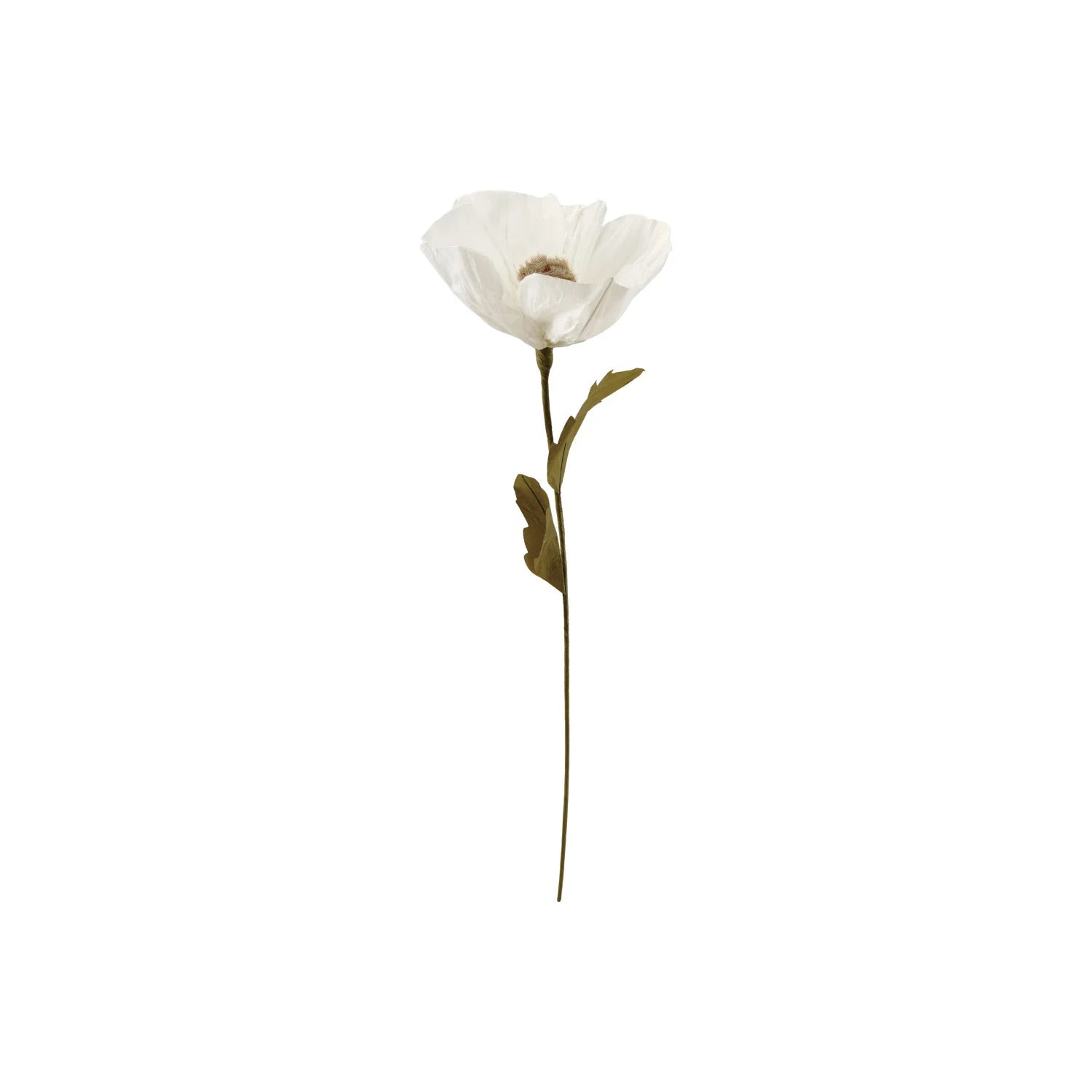 Cream Paper Flower Stem