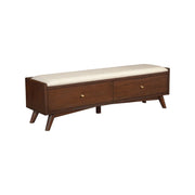 Flynn Walnut Bench