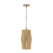 Archer Blonde Wood Pendant