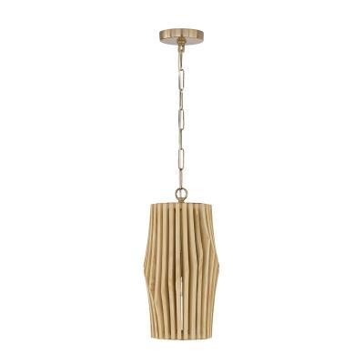 Archer Blonde Wood Pendant