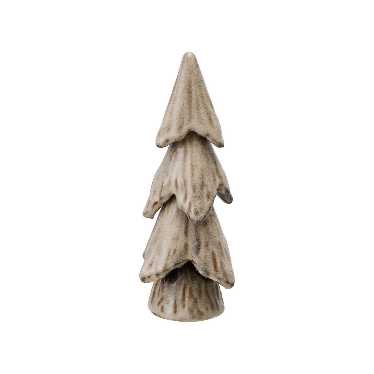 Cream Stoneware Reactive Glaze Tree