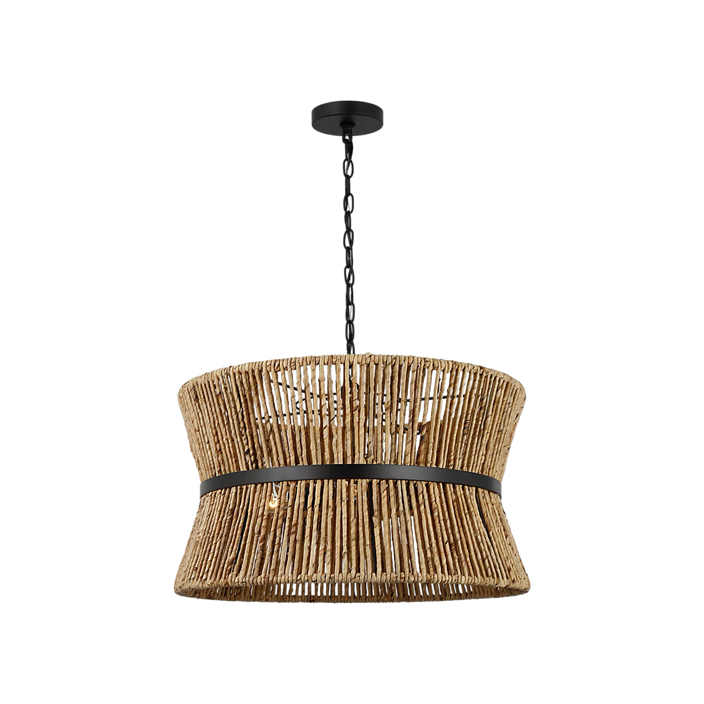 Thurlo Midnight Black Medium Hanging Shade