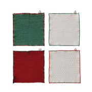 Waffle Weave Dish Cloths - Set of 4
